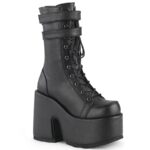 Camel-250 Demonia Black Vegan Leather - Image 7