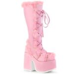 Camel-311 Pastel Pink Vegan Leather Demonia - Image 6