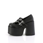 Camel-55 Black Vegan Leather Demonia - Image 4