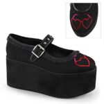 Click-02-1 Demonia Black Canvas