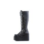 Concord-108 Black Vegan Leather Demonia - Image 4