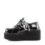 Creeper-205 Black Glitter Vinyl Demonia - Image 4