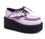 Creeper-205 Demonia Lavender Vegan Leather - Image 2