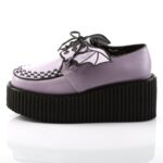 Creeper-205 Demonia Lavender Vegan Leather - Image 4