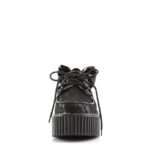 Creeper-212 Demonia Black Vegan Leather-Lace - Image 3