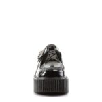Creeper-214 Black Patent Demonia - Image 3