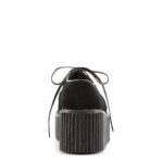 Creeper-216 Demonia Black Vegan Suede - Image 5