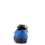 Creeper-602S Royal Blue Suede Demonia - Image 5