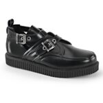 Creeper-615 Demonia Black Leather - Image 2