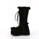 Cubby-311 Black Vegan Suede Demonia - Image 4