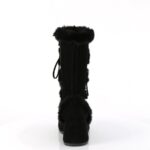 Cubby-311 Black Vegan Suede Demonia - Image 5