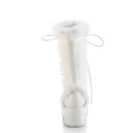 Cubby-311 Demonia White Vegan Leather - Image 5
