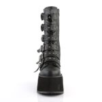 Damned-225 Black Vegan Leather Demonia - Image 3