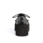 Dank-110 Demonia Black Vegan Leather - Image 5