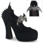 Demon-18 Black Velvet Demonia - Image 2