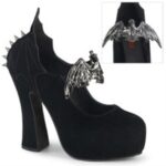 Demon-18 Black Velvet Demonia - Image 6