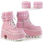 Demonia Baby Pink Vegan Leather Ashes-57 - Image 2