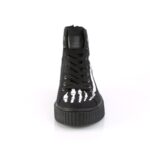 Demonia Black Canvas Sneeker-252 - Image 3
