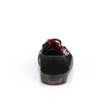Demonia Black Canvas-Suede Deviant-05 - Image 5