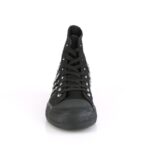 Demonia Black Canvas-Suede Deviant-103 - Image 3