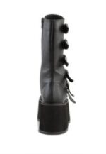 Demonia Black Cowboybiker Ankle Boot - Image 4