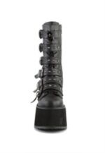 Demonia Black Cowboybiker Ankle Boot - Image 5