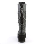 Demonia Black Faux Leather Ranger-303 - Image 5