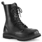 Demonia Black Leather Riot-10 - Image 2