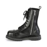 Demonia Black Leather Riot-10 - Image 4