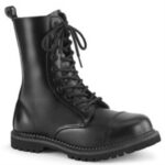 Demonia Black Leather Riot-10 - Image 6