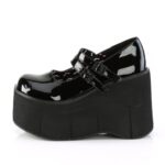 Demonia Black Patent Kera-08 - Image 4