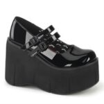Demonia Black Patent Kera-08 - Image 6