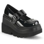 Demonia Black Patent Shaker-23 - Image 6