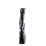 Demonia Black Patent Stack-301 - Image 5