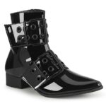 Demonia Black Patent Warlock-55 - Image 2