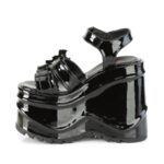 Demonia Black Patent Wave-13 - Image 4