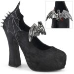 Demonia Black Satin-Black Lace Demon-18