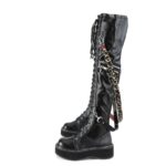Demonia Black Str Vegan Leather Emily-377 - Image 4