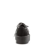 Demonia Black Suede Creeper-402S - Image 5
