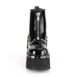 Demonia Black Vegan Leather Ashes-100 - Image 3