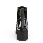 Demonia Black Vegan Leather Ashes-100 - Image 5