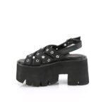 Demonia Black Vegan Leather Ashes-12 - Image 4