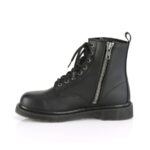 Demonia Black Vegan Leather Bolt-100 - Image 4