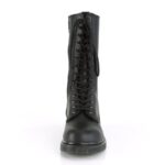 Demonia Black Vegan Leather Bolt-300 - Image 3