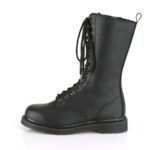 Demonia Black Vegan Leather Bolt-300 - Image 4