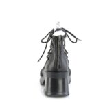Demonia Black Vegan Leather Bratty-32 - Image 5