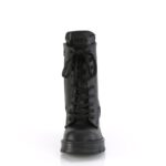 Demonia Black Vegan Leather Bratty-50 - Image 3