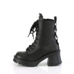 Demonia Black Vegan Leather Bratty-50 - Image 4
