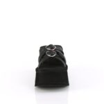 Demonia Black Vegan Leather Funn-15 - Image 3