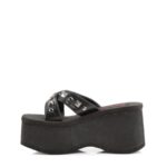 Demonia Black Vegan Leather Funn-29 - Image 4